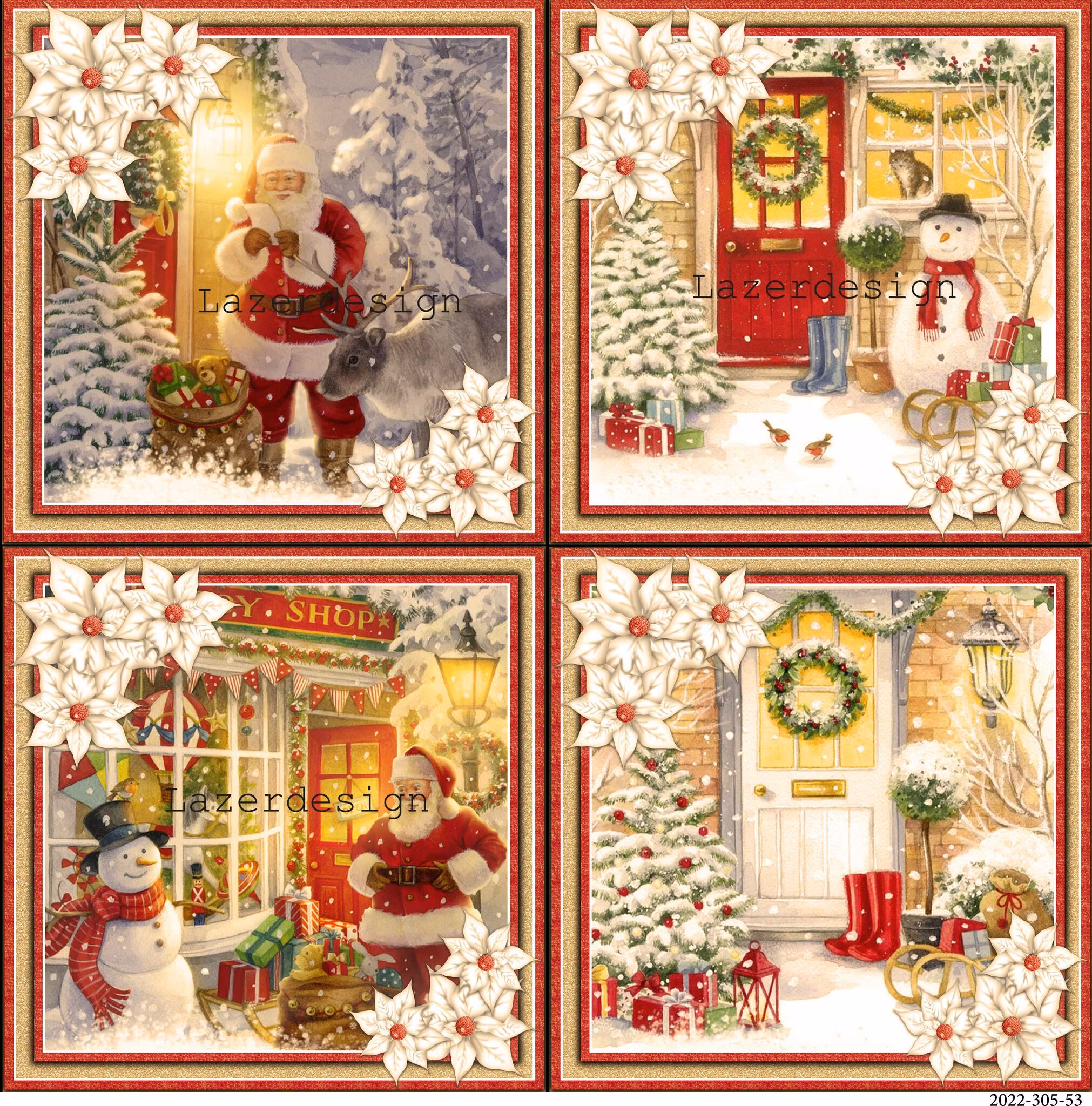 2023-305-53 Lazerdesign PAPPER 30,5 X 30,5