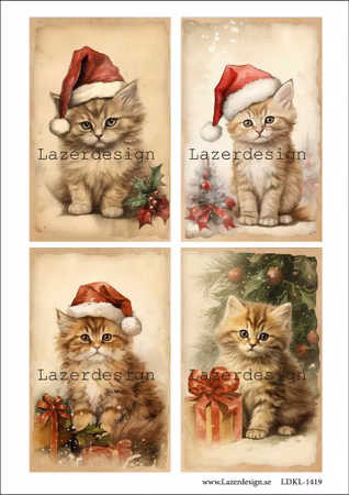 LDKL-1419 Klippark Kattungar firar Jul!