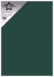PFSS708- Smooth Cardstock Deep Green A4