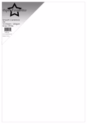 PFSS724-Smooth Cardstock Snow White A4