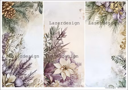 2025-SLIM-454 Julmotiv 3 st olika motiv