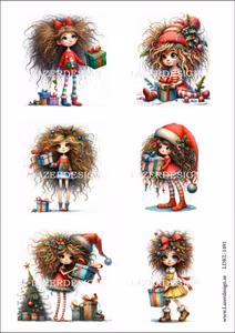 LDKL-1491 Klippark Julflickor