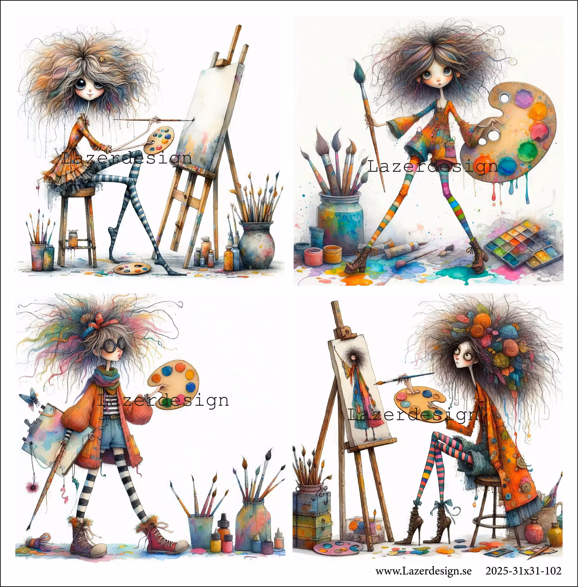 2025-31x31-102 Konstnärsliv!