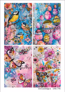 LDKL-1756 Färgglatt Abstrakt