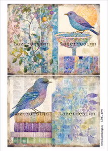 LDKL-1795 Abstrakt Fåglar