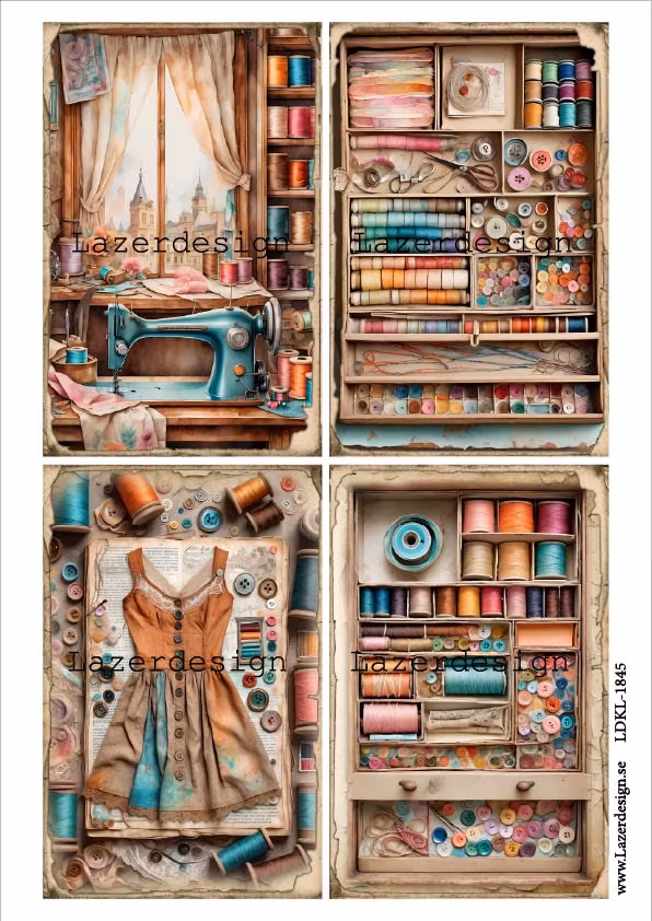 LDKL-1845 Klippar Sömnad