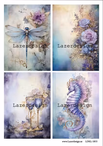 LDKL-1853 Klippark Blått o lila