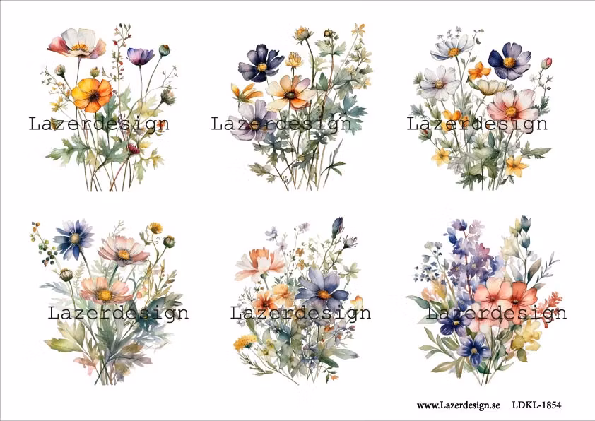 LDKL-1854 Klippark Blommor