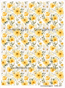 LDKL-1877 Bakgrund gula blommor