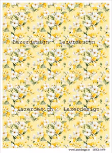 LDKL-1879 Bakgrund gula blommor