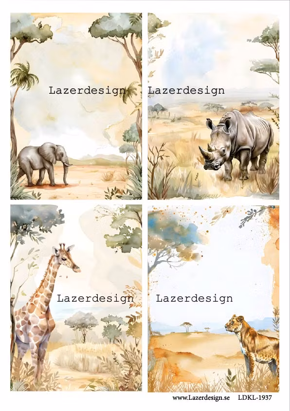 LDKL-1937 Klippark Vilda djur