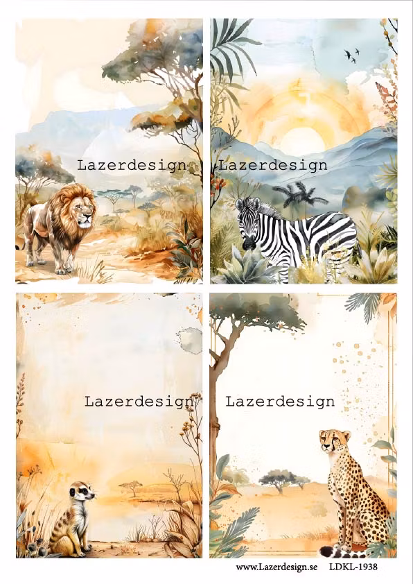 LDKL-1938 Klippark Vilda djur