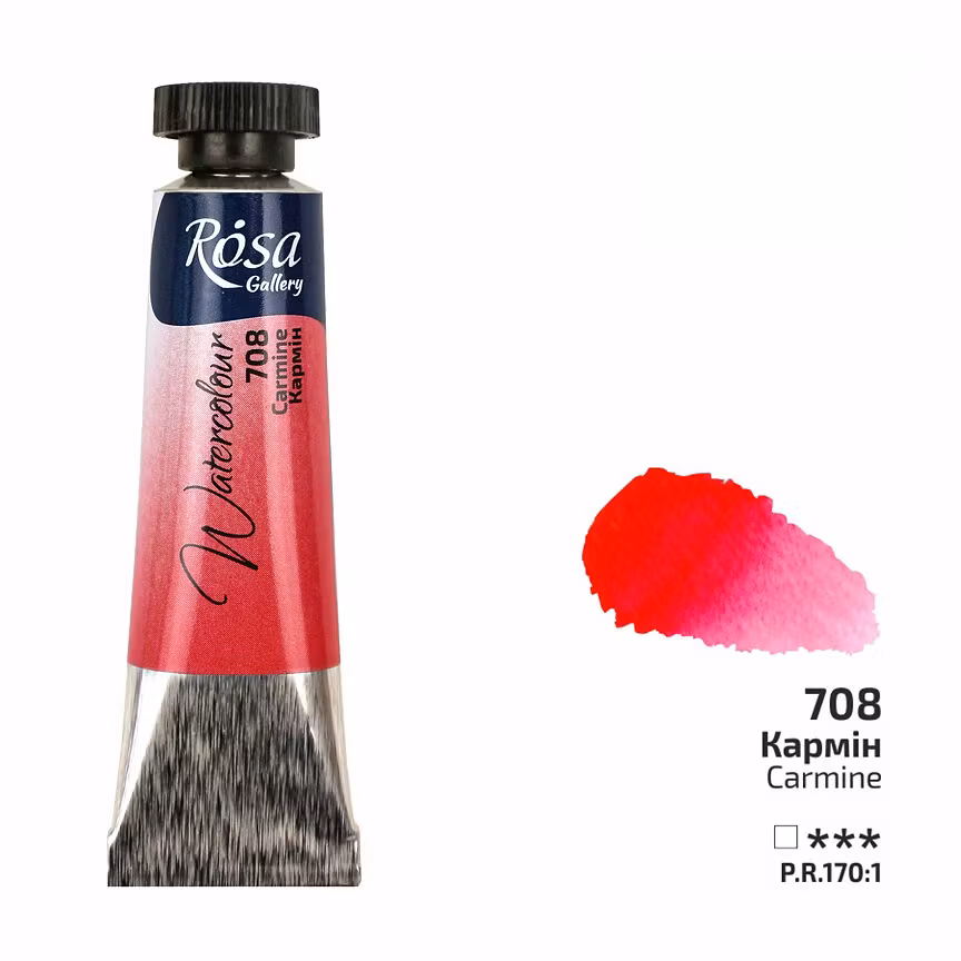 708-Tub Carmine Rosa Gallery Watercolor