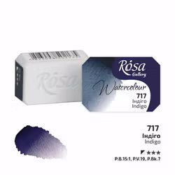 717-Indigo-Rosa Gallery Watercolor