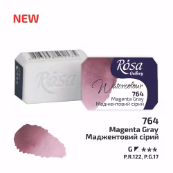 764-Magenta Grey-Rosa Gallery Watercolor