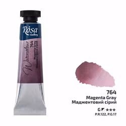764-Tub Magenta Grey- Rosa Gallery Watercolor