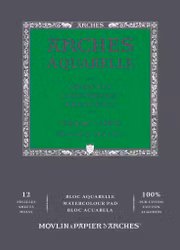 5093-Arches CP 100%Bomull Akvarellpapper 26x36 cm