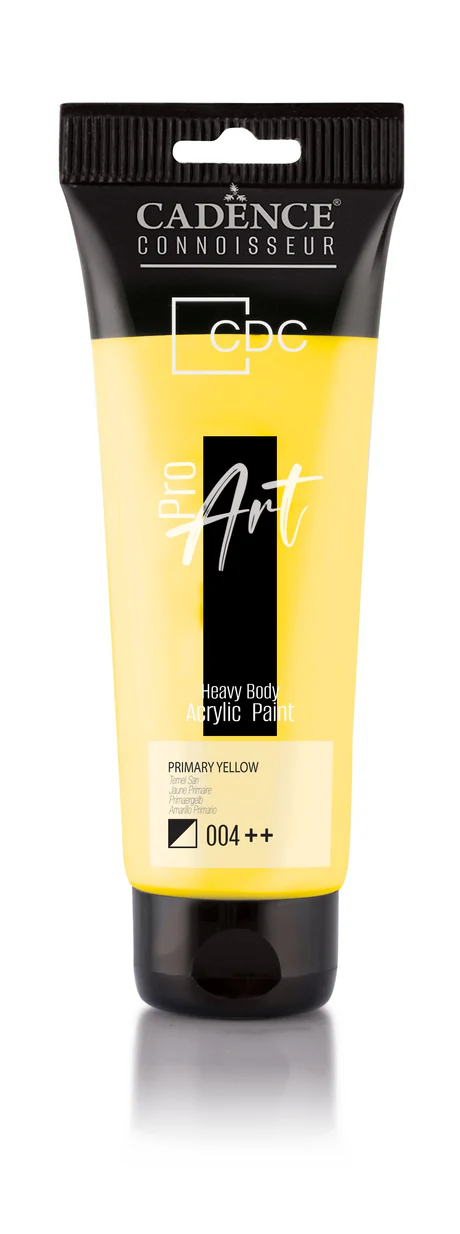 004- Cadence Acryl Pro Art Primary Yellow