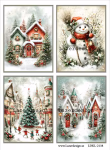 LDKL-2138 Klippark Julmotiv