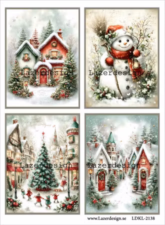 LDKL-2138 Klippark Julmotiv