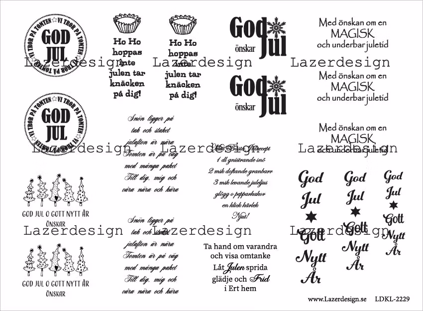 LDKL-2229 Klippark Texter