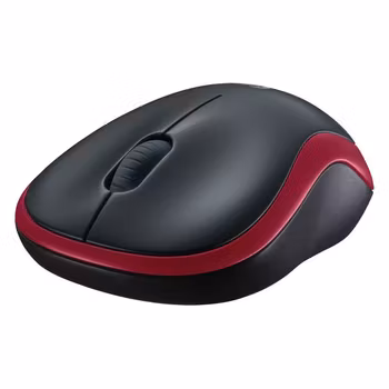Logitech Wireless Mouse M185 Red