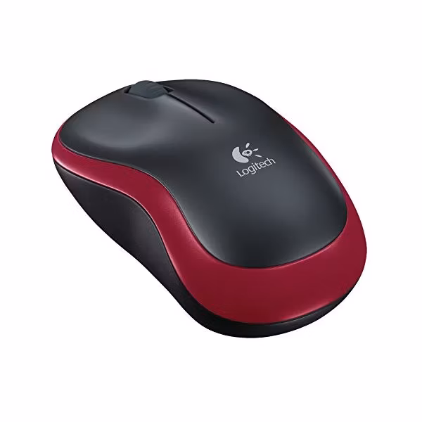 Logitech Wireless Mouse M185 Red
