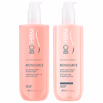 Kosmetikset Damer Biosource Duo Biotherm (2 pcs) Torr hud