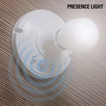 Glödlampshållaren med rörelsesensor Presence