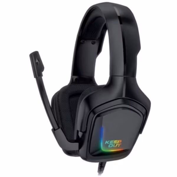 Hörlurar med mikrofon Gaming KEEP OUT HX601