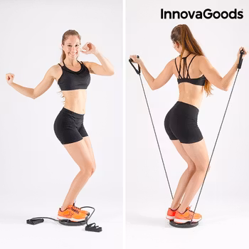 InnovaGoods Sport Fitness spinning kardioplatta med motionsguide