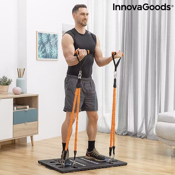Komplett bärbart träningssystem med träningsguide Gympak Max InnovaGoods Sport Fitness