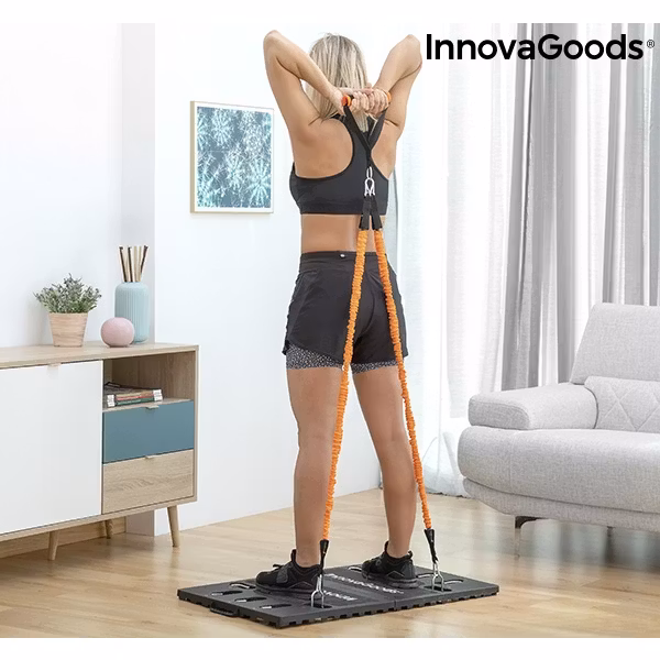 Komplett bärbart träningssystem med träningsguide Gympak Max InnovaGoods Sport Fitness