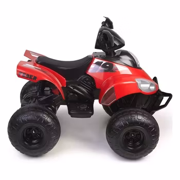 Elektrisk fyrhjuling Motion Feber 12V Röd