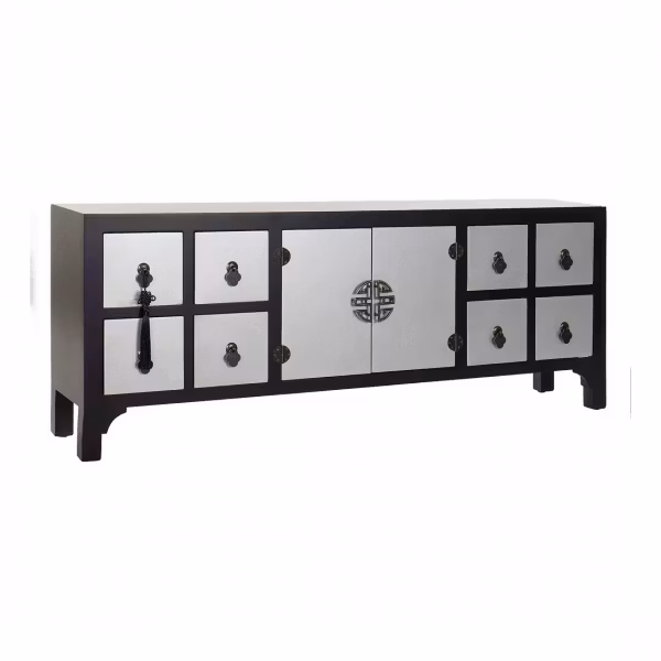 TV-bänk med lådor DKD Home Decor Orientalisk Trä MDF