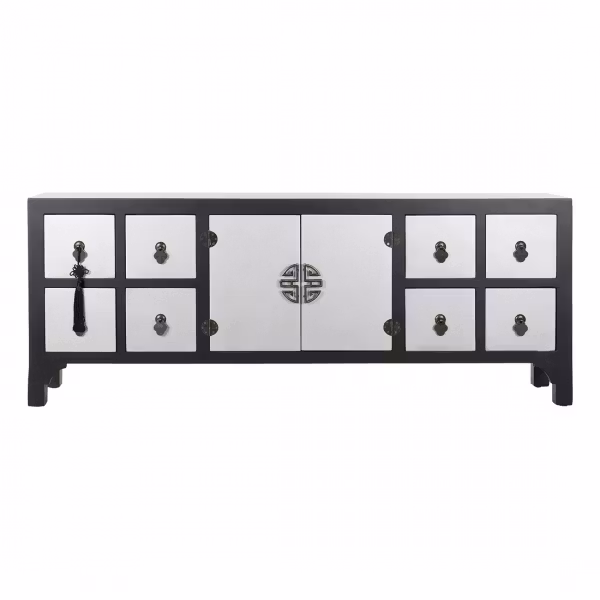 TV-bänk med lådor DKD Home Decor Orientalisk Trä MDF