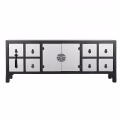 TV-bänk med lådor DKD Home Decor Orientalisk Trä MDF