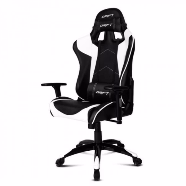 Spelstol DRIFT DR300BW Vit/Svart