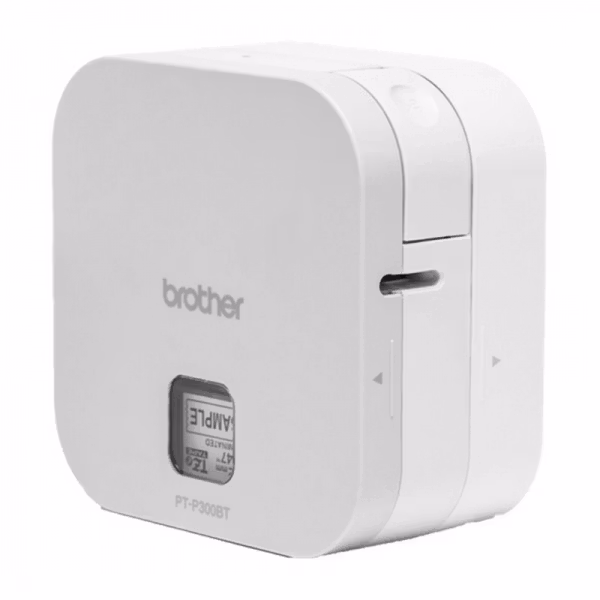 Etikettskrivare Brother PTP300BT Cube 180 dpi 20 mm/s Vit