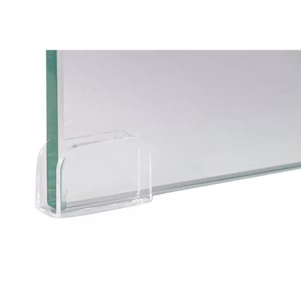 TV-möbler DKD Home Decor Vit Glas MDF (160 x 45 x 40 cm)