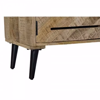 TV-möbler DKD Home Decor Brun Metall Mangoträ (150 x 59 x 40 cm