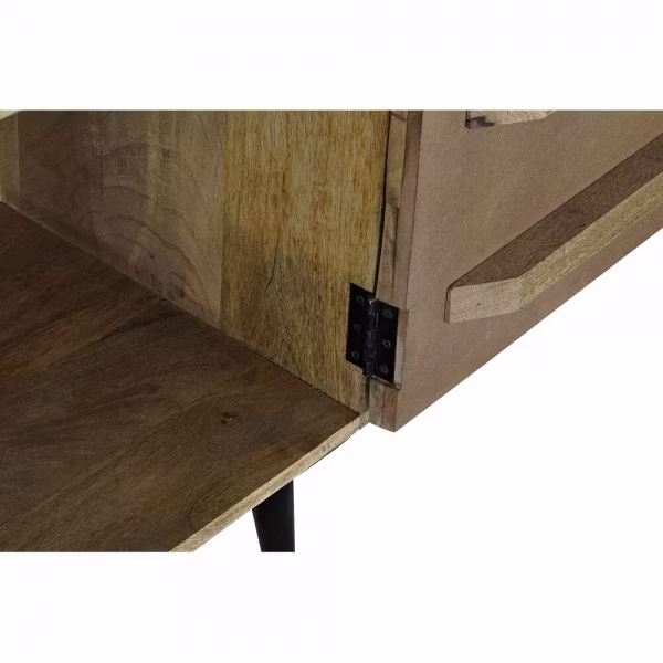 TV-möbler DKD Home Decor Brun Metall Mangoträ (150 x 59 x 40 cm