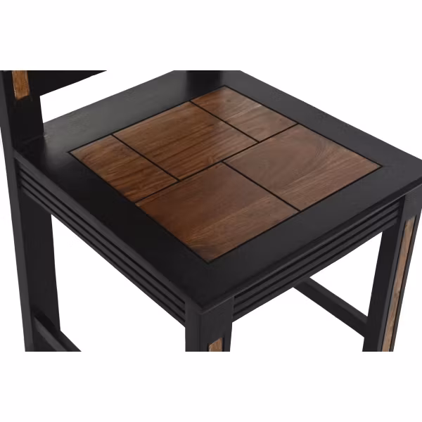 Matsalsstol DKD Home Decor Mörkbrun Akaciaträ (42 x 47 x 102 cm