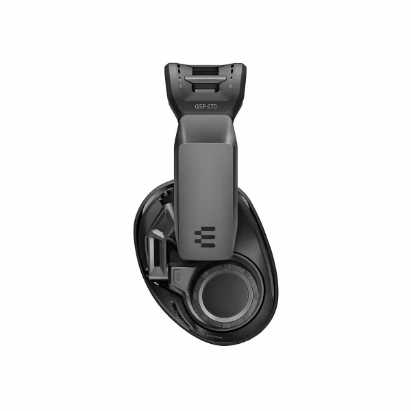 örlurar med Mikrofon Epos Sennheiser GSP 670 Svart Gaming Bluetooth/trådlös