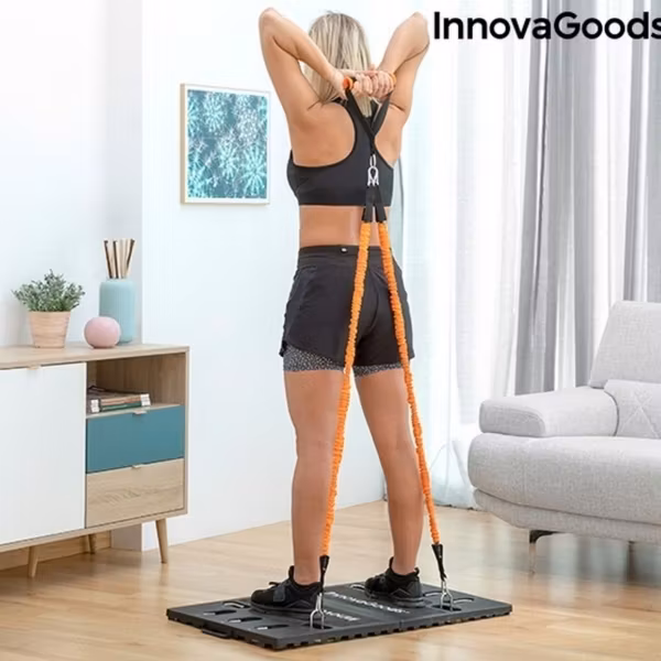 Komplett bärbart träningssystem med träningsguide Gympak Max InnovaGoods Sport Fitness
