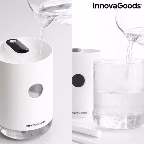 Uppladdningsbar ultraljudsluftfuktare Vaupure InnovaGoods Home Deco