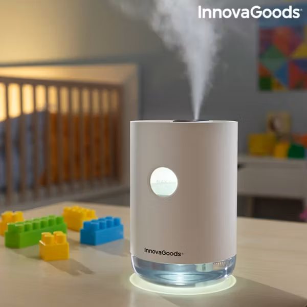 Uppladdningsbar ultraljudsluftfuktare Vaupure InnovaGoods Home Deco