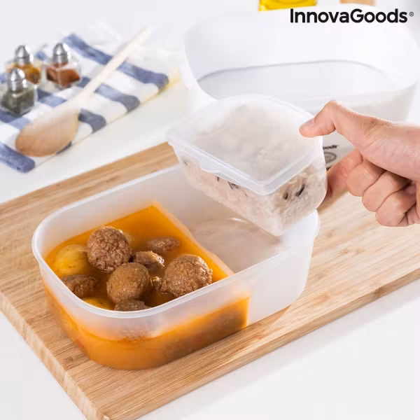 Elektrisk matlåda för bilar Carunch InnovaGoods