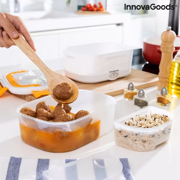 Elektrisk matlåda för bilar Carunch InnovaGoods