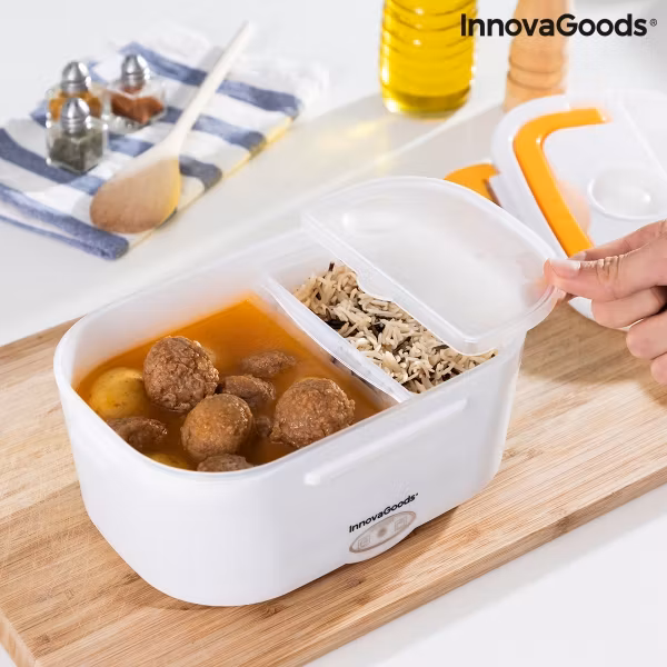 Elektrisk matlåda för bilar Carunch InnovaGoods